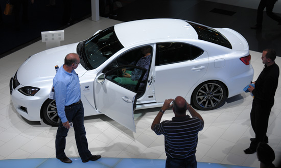 Lexus на выставке во Франкфурте IAA 2011