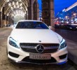 Mercedes-Benz в Москве на крыше роскошного Ritz-Carlton